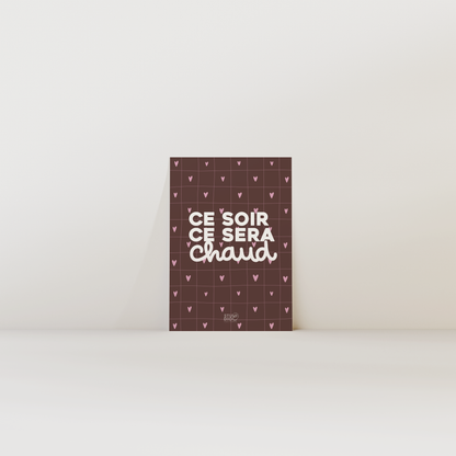 Ce soir, ce sera chaud