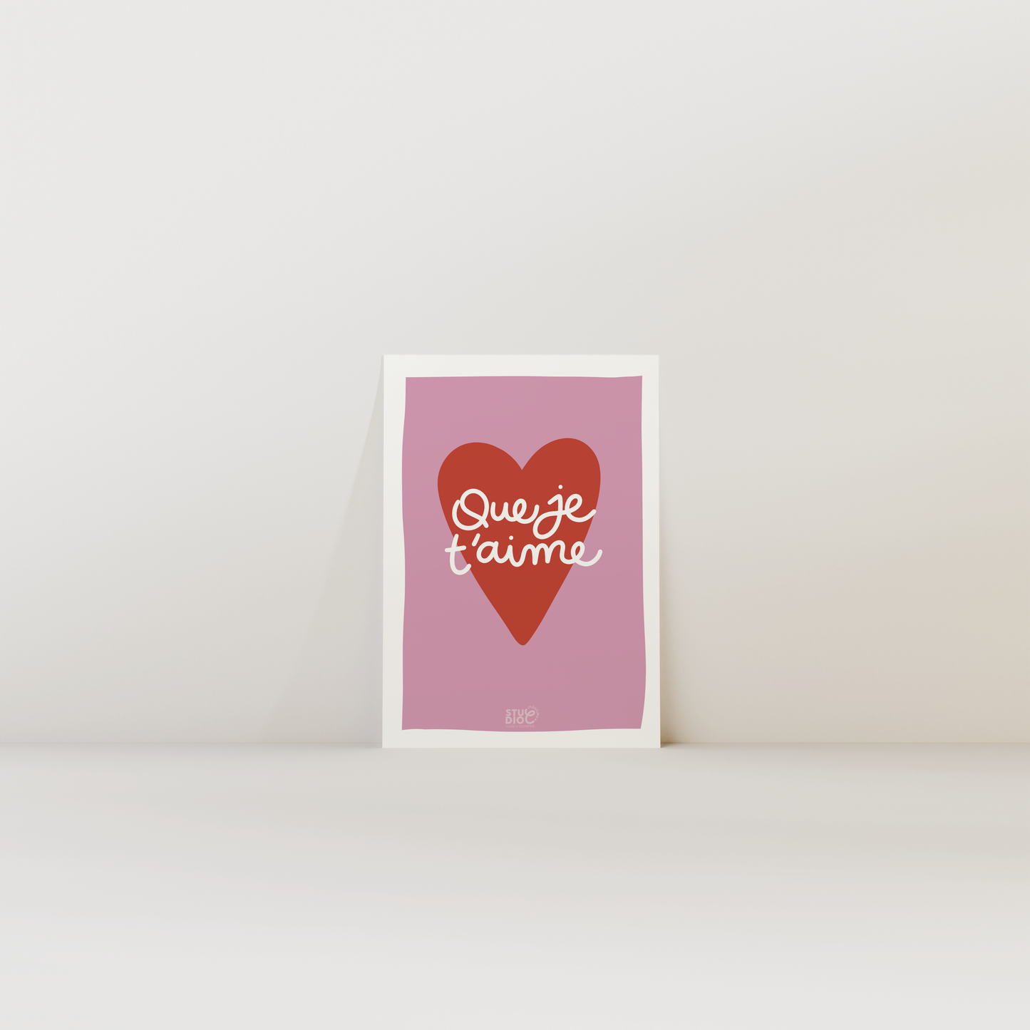 Que je t'aime