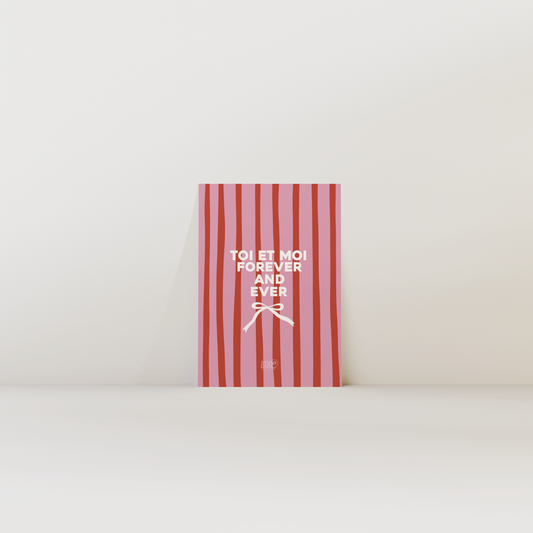Toi et moi forever and ever