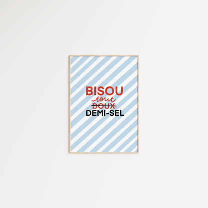 Bisou tout demi-sel