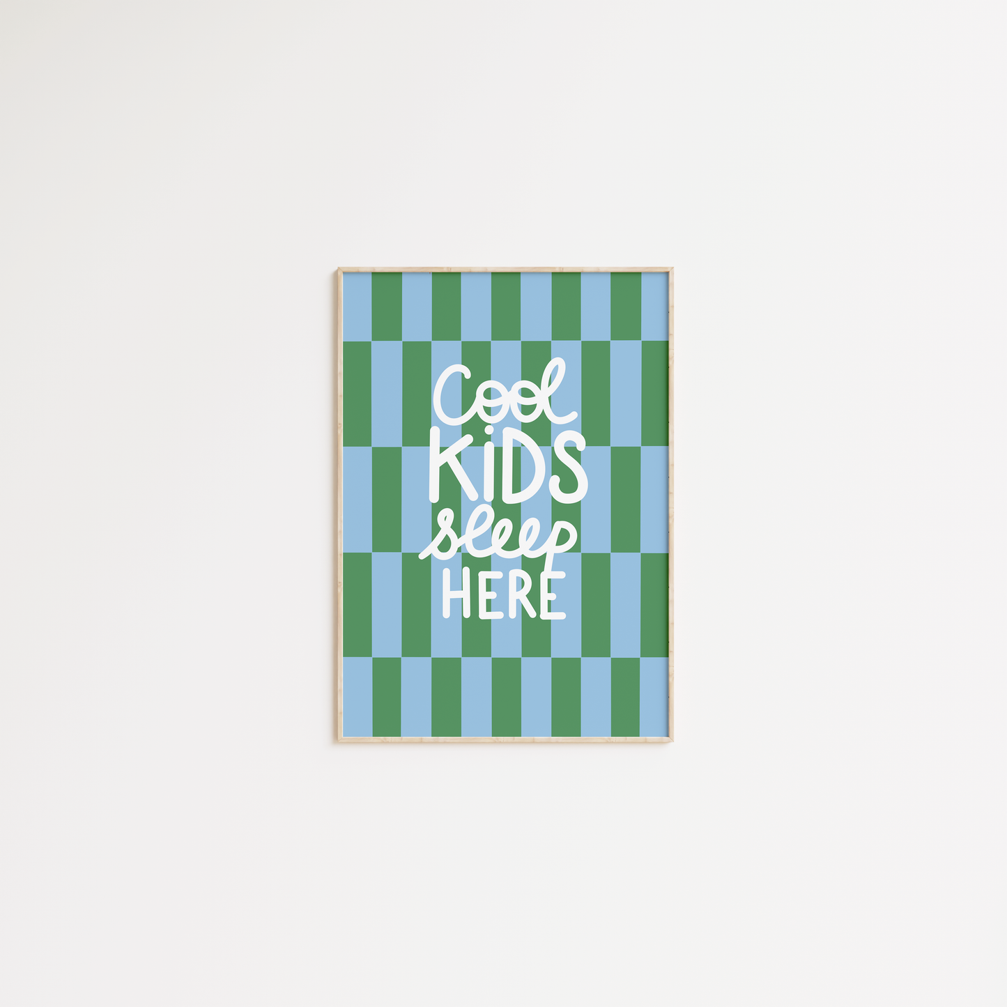 Cool kids (vert & bleu)