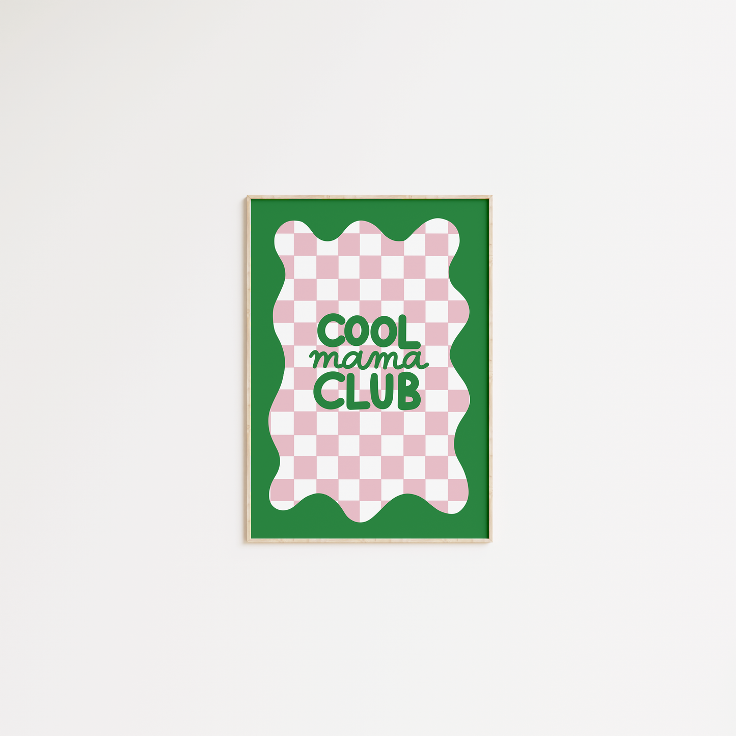 Cool Mama Club (rose & vert)