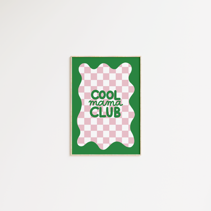 Cool Mama Club (rose & vert)