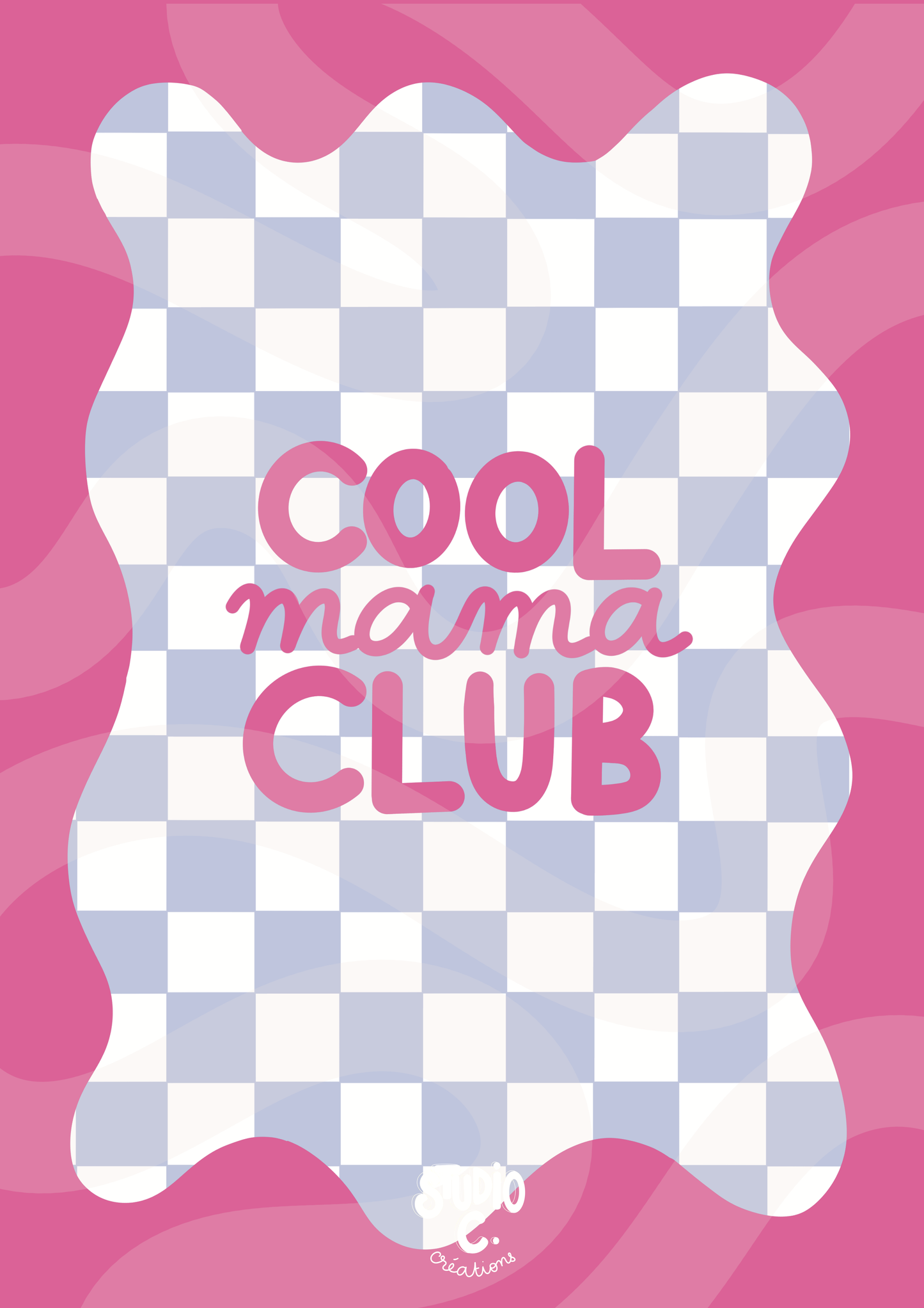 Cool Mama Club (rose & bleu)