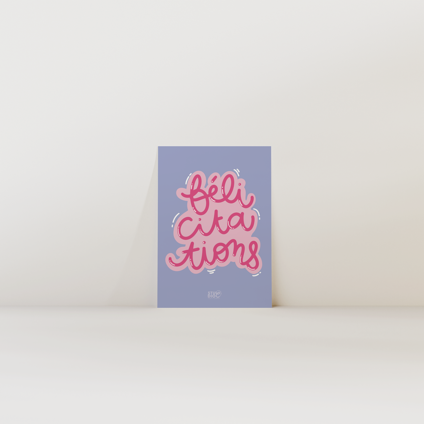 Félicitations - Carte postale