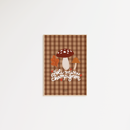 Joli mini champignon