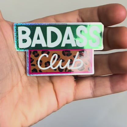 Sticker BADASS CLUB