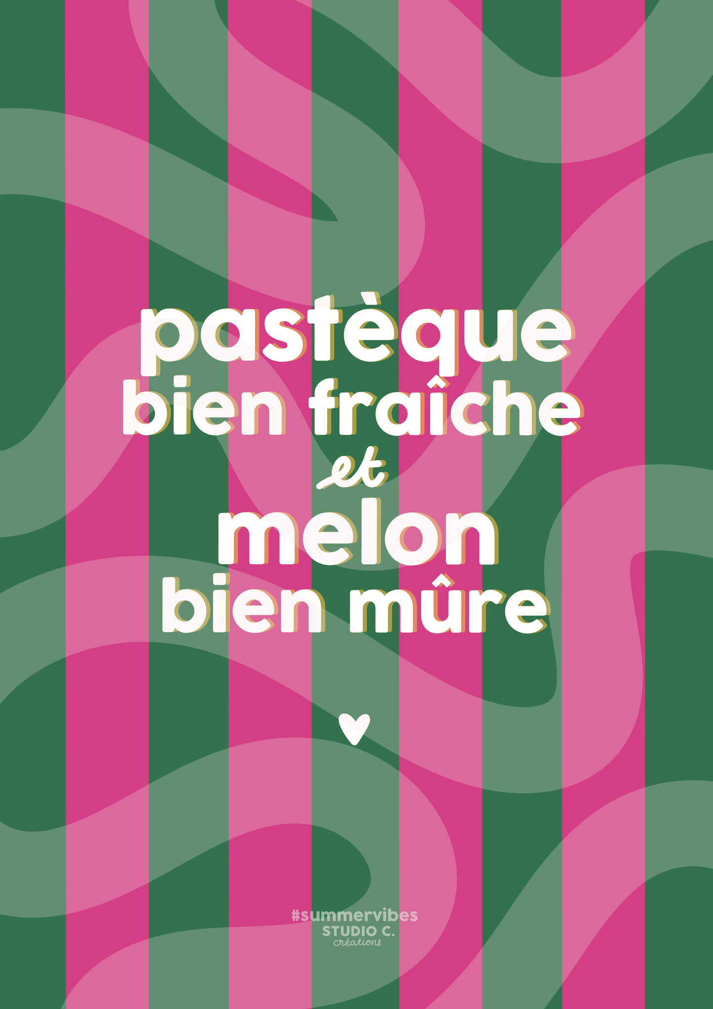 Saveurs d'été - carte postale
