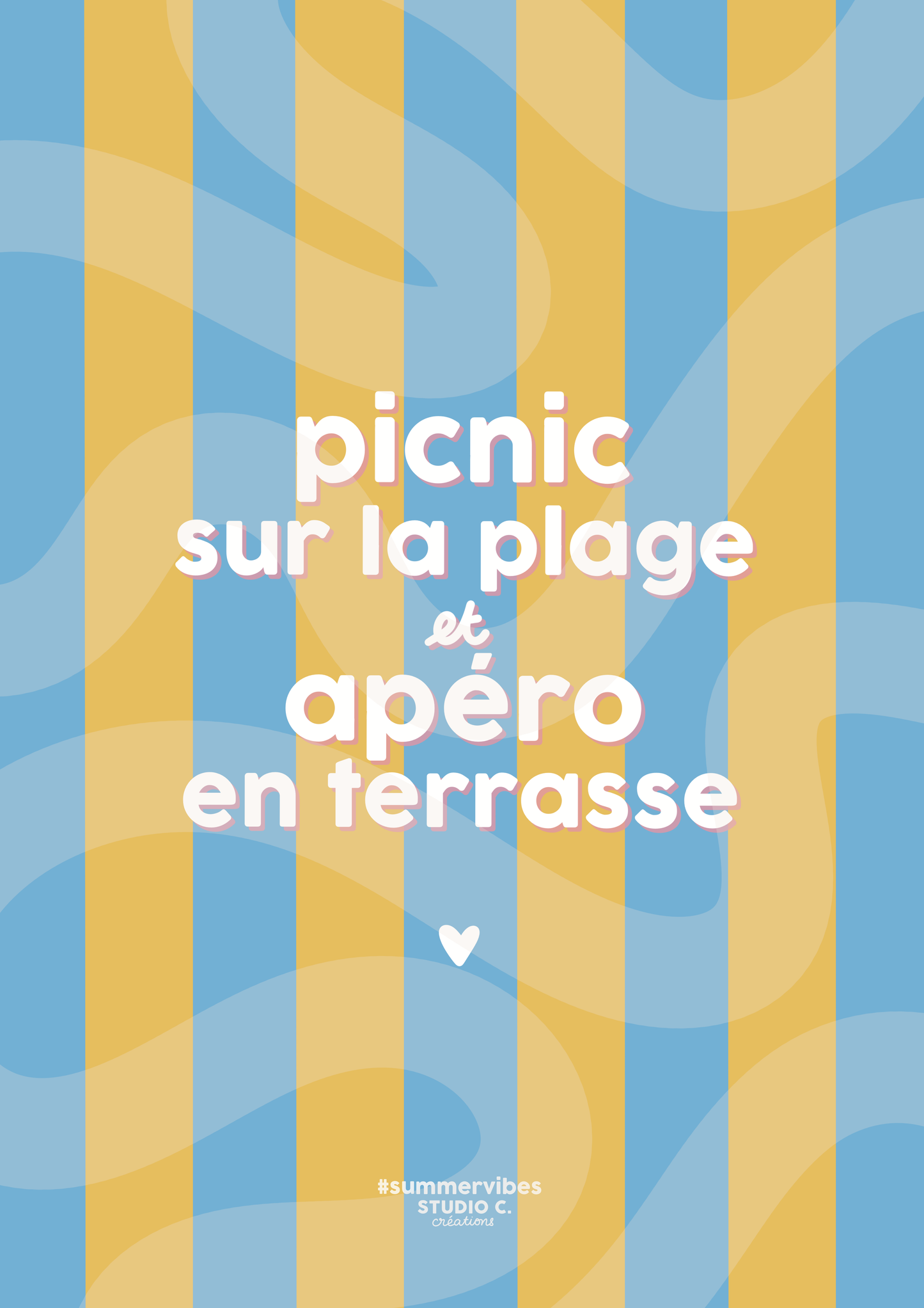 Saveurs d'été - carte postale